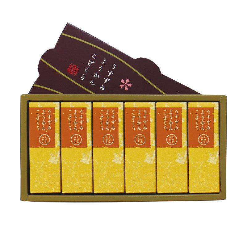 396円 67 Off ようかん 羊羹 薄墨羊羹 一口 ミニ 有名 和菓子 お菓子 高級 こざくら 愛媛 みかん 6個入り お試し品 送料無料 メール便無料 無添加 ポイント消化 食品