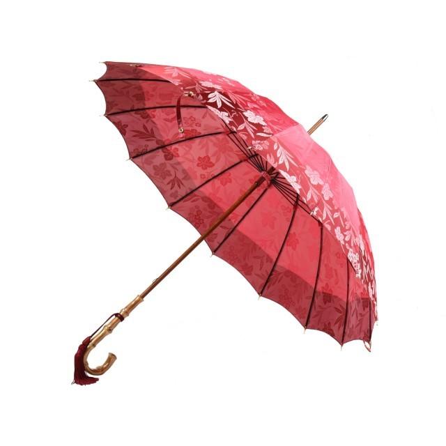傘 前原光榮商店 レディース 長傘 16本骨 雨傘 Fiore フィオーレ