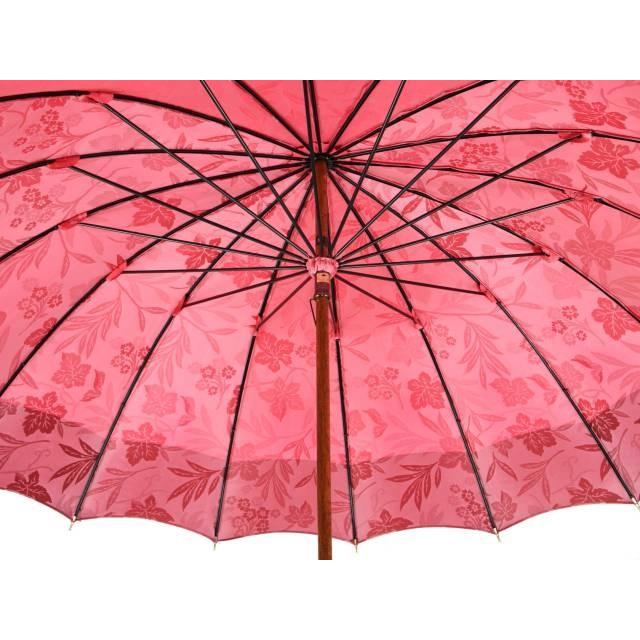 傘 前原光榮商店 レディース 長傘 16本骨 雨傘 Fiore フィオーレ