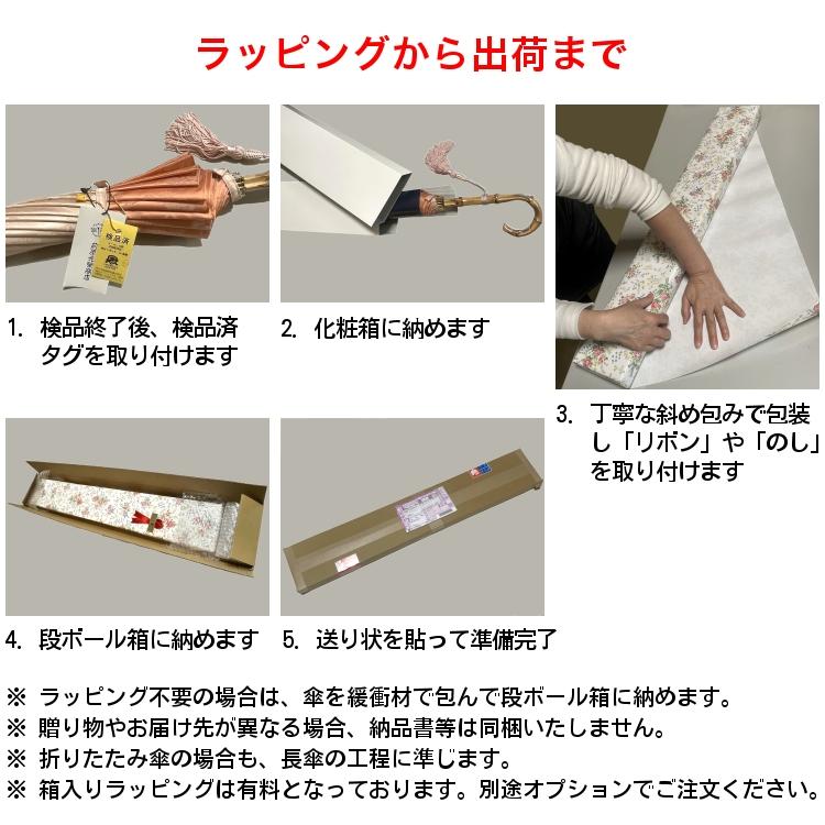 傘 前原光榮商店 レディース 長傘 16本骨 雨傘 Fiore フィオーレ