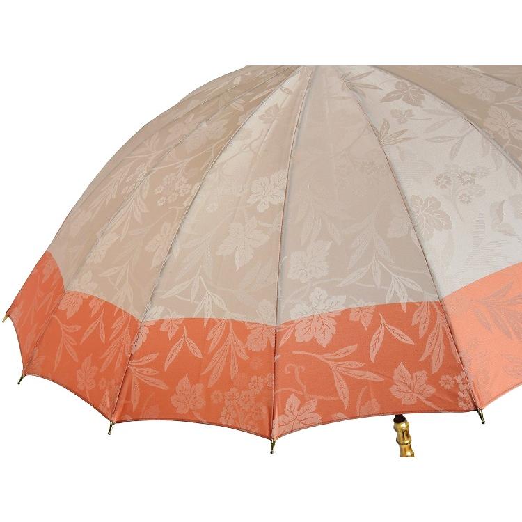傘 前原光榮商店 レディース 長傘 16本骨 雨傘 Fiore フィオーレ