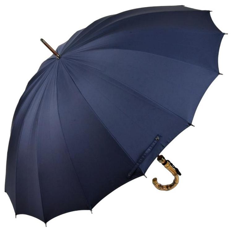 傘 メンズ 長傘 前原光榮商店 大判 カーボン 16本骨 雨傘 晴雨