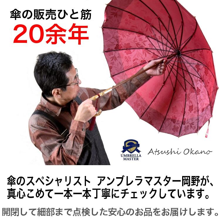 傘 レディース 長傘 雨傘 槙田商店 スティグ リンドベリ ハーバリウム 