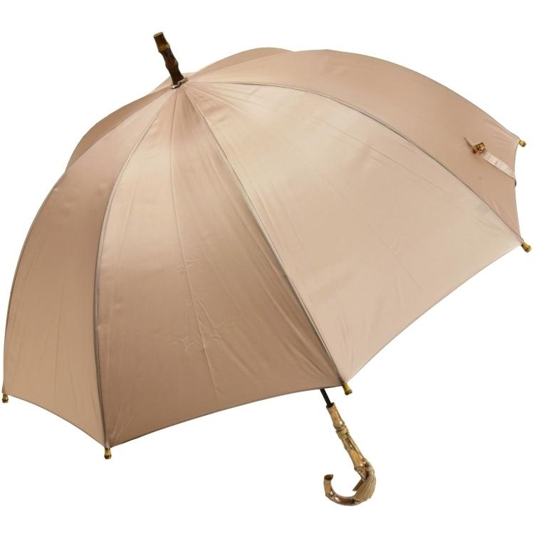 大森商店 刺繍日傘 ブラック 大森商店の刺繍日傘