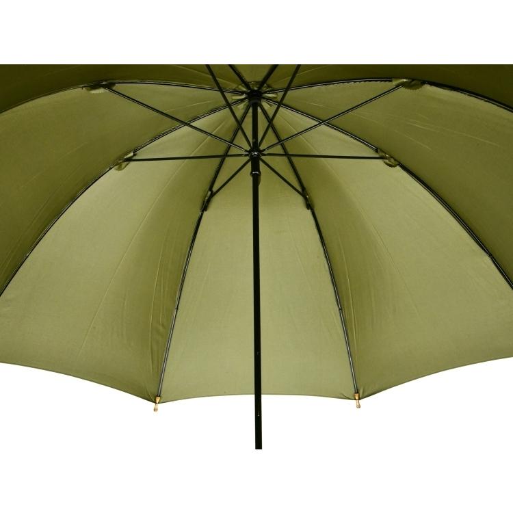 ワカオ傘長傘カーキ