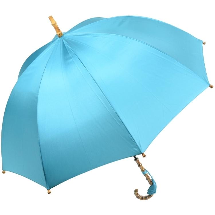 WAKAO ワカオ　雨傘　ブルー　新品未使用 WAKAO 傘 レディース 長傘 ワカオ スリム 細巻 雨傘 8本骨 親骨