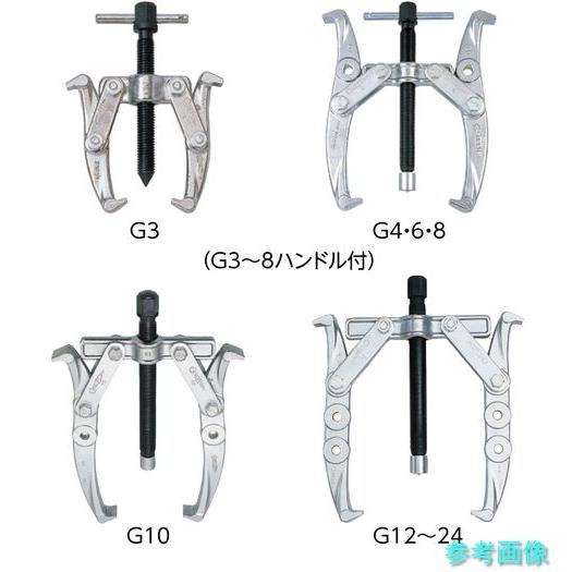スーパー G-10 ギャープーラG型 プロ用強化型 D(被引抜き物の直径):最小100、最大250の画像