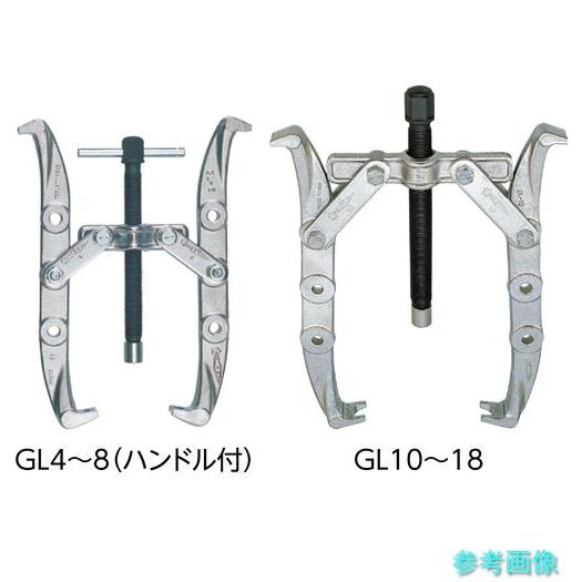 スーパー GL-18 ギャープーラGL型 プロ用強化型 D(被引抜き物の直径):最小180、最大450の画像