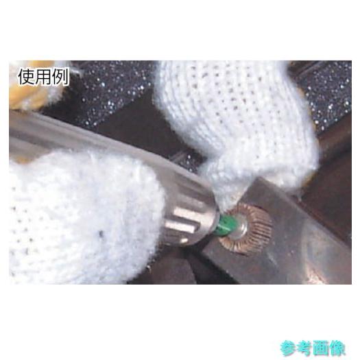 TRUSCO SK1015-80 ペーパーミニフラップホイール 外径10X幅15X軸径3 80♯ 【1箱(5本)】 | TRUSCO中山 | 02