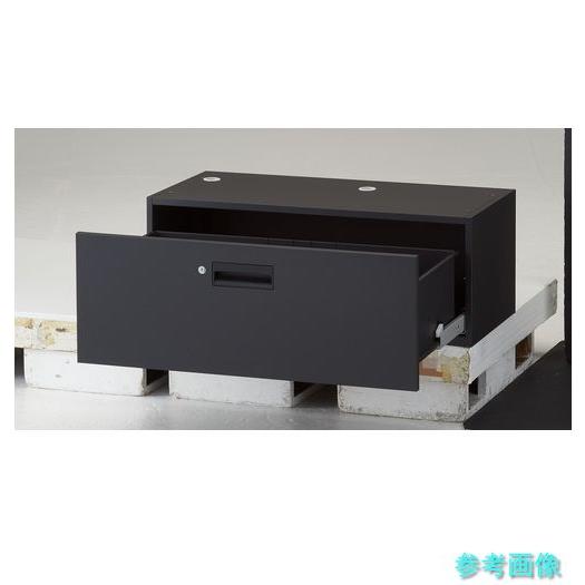 メーカー直送(北海道・沖縄・離島は除く) (TRUSCO) TCLA-BK-04 壁面書庫“Calmatio” ラテラル型 下置き用 W900×D450×H340_2