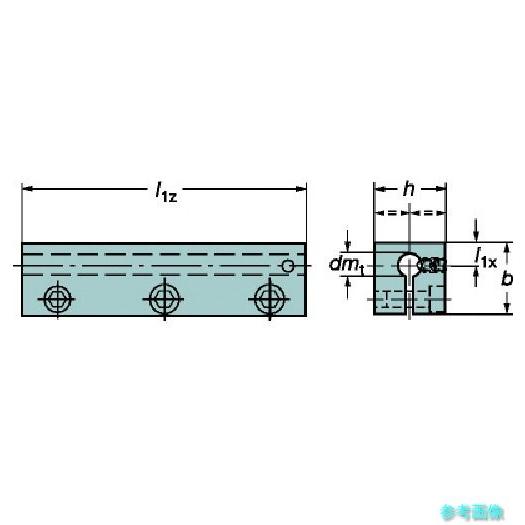 SANDVIK 131-2516-B 丸シャンクバイト用イージーフィックス角シャンクスリーブ(480) 【1個】_1