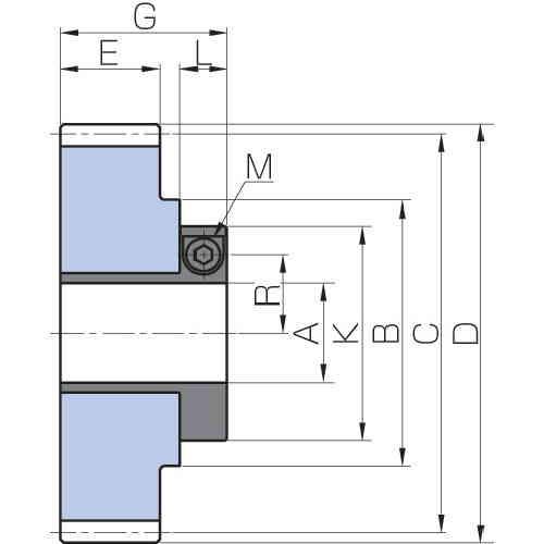 KHK　SSG4-60E60　歯研平歯車