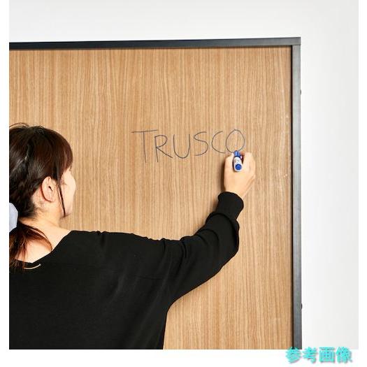 《個人宅配送不可》 TRUSCO GRBW15 文字が書ける木製パーテーション 両面仕様 900×1500