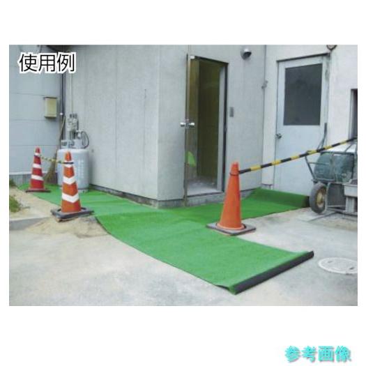 《個人宅配送不可》 TRUSCO TTFW-9306 人工芝(透水タイプ) 910mmX30m 厚み6mm_1