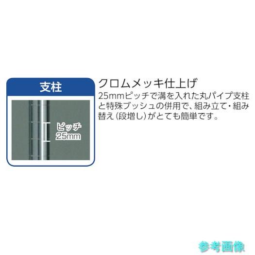 メーカー直送(北海道・沖縄・離島は除く) (TRUSCO) PER-6665-W スチールラック フェニックスラック 1800X600 5段 W色 抗菌粉体塗装_1