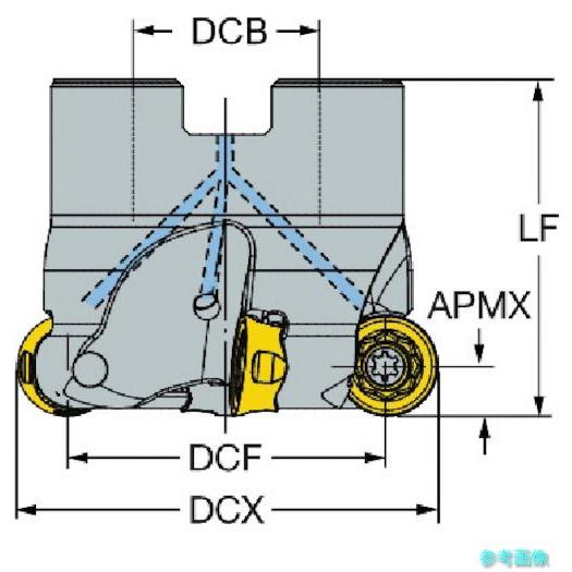 (SANDVIK) 600-040Q16-12H コロミル600カッター(440) 【1台】_1