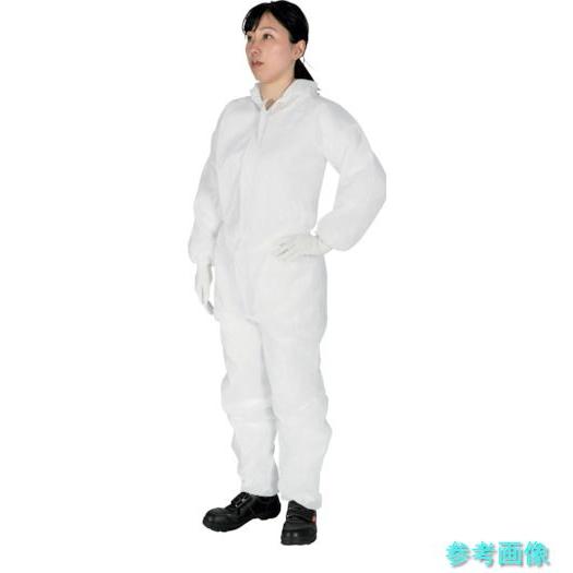 TRUSCO TPS-XL-1A-50P まとめ買い 不織布使い捨て保護服(1層・目付45g軽量タイプ) XLサイズ 50着入 【1Ｓ(50着)】_1