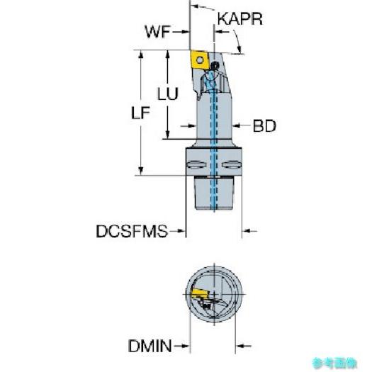 (SANDVIK) C5-PCLNL-17090-12HP センサクホルダHP(410) 【1個】_1