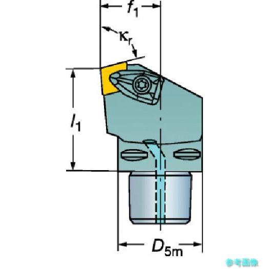 (SANDVIK) C6-DCKNR-45065-19 コロマントキャプト コロターンRC用カッティングヘッド(410) 【1個】_1