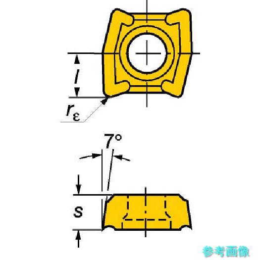 サンドビック（SANDVIK） SANDVIK 881-02 02 04M-P-GM1(4024) 穴あけ