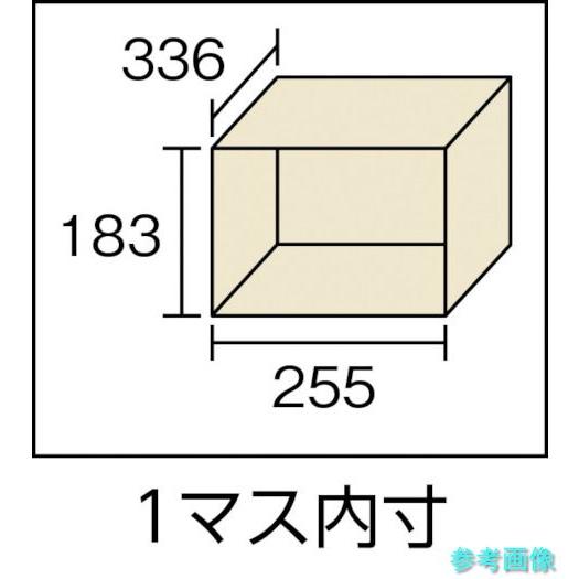 メーカー直送(北海道・沖縄・離島は除く) (TRUSCO) SC-24PC-L シューズケース 24人用 900X380XH1700 透明 鍵付_1