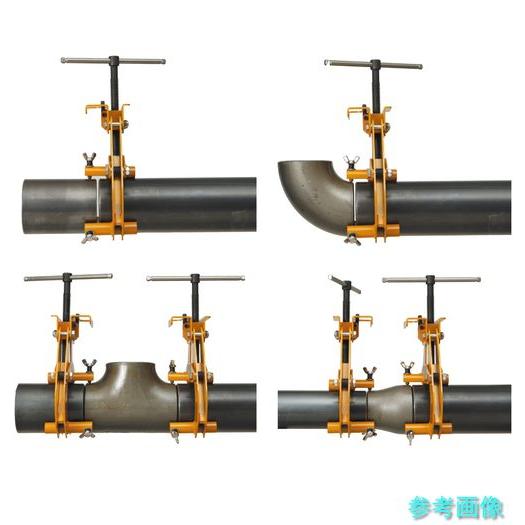 スーパー WOC12 パイプ溶接用外面クランプブリッジ 適応パイプ:(呼び)4~12B、(外径D)110~320の画像