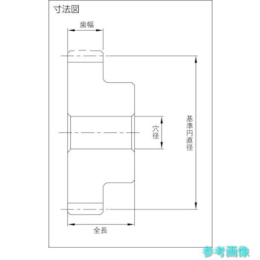 KHK SSG2.5-80 歯研平歯車 SSG2.5-80 並歯