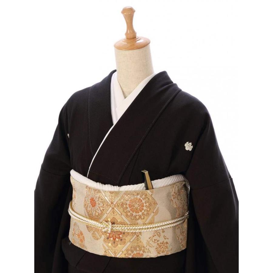 Mサイズ　金彩　胡粉　古典柄の黒留袖フルセット(黒)|黒留袖 MT-037｜e-kimono-rental｜02
