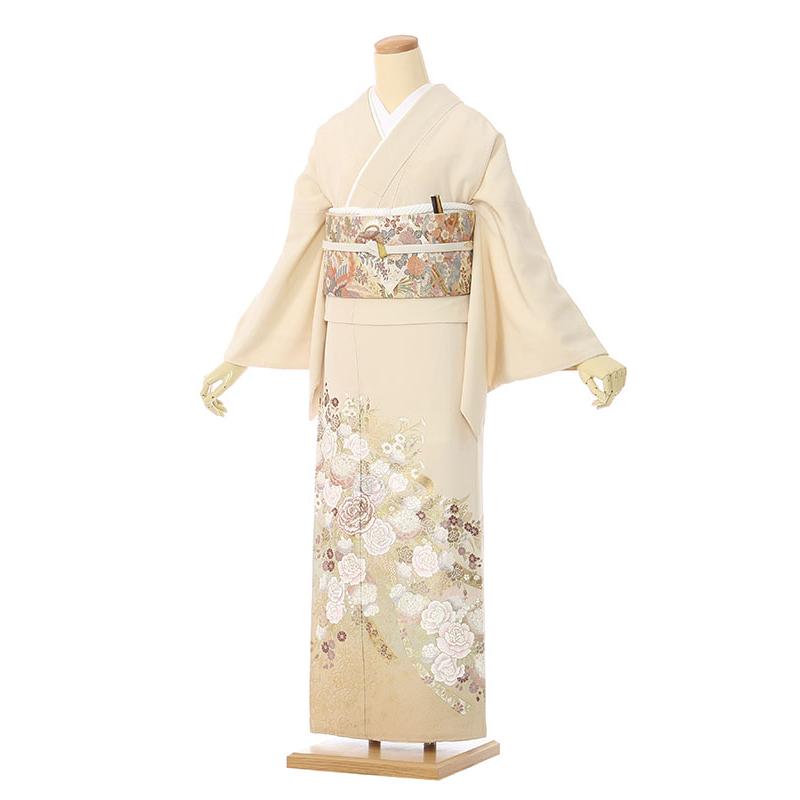 色留袖|Mサイズ|155〜162cm|7〜13号|正絹|色留袖フルセット| 色留袖 