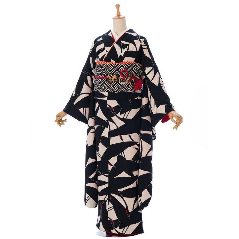 振袖レンタル 2月 12月 和風館 ブランド かわいい振袖 0s0014 黒 白地 京都 レトロアンティーク 大正浪漫 結婚式 成人式 結納 卒業式 往復送料無料 Hac0s0014f E きものレンタル Yahoo 店 通販 Yahoo ショッピング
