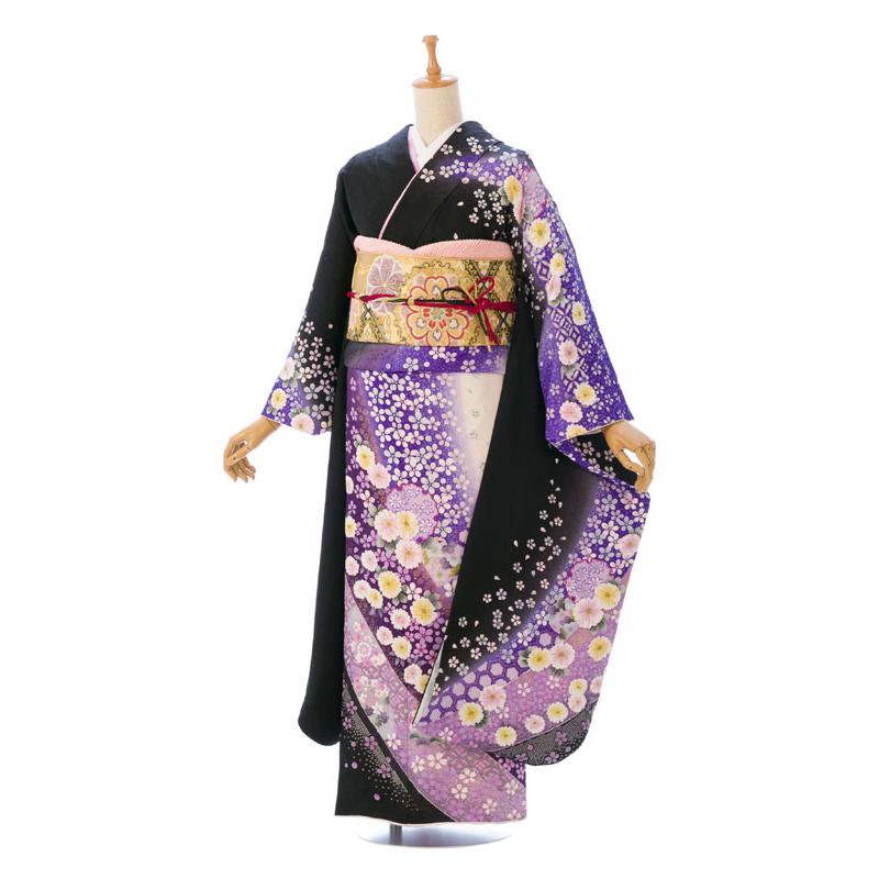 KP1772 振袖 身丈168cm 正絹 着物 成人式 トールサイズ KP1772 振袖