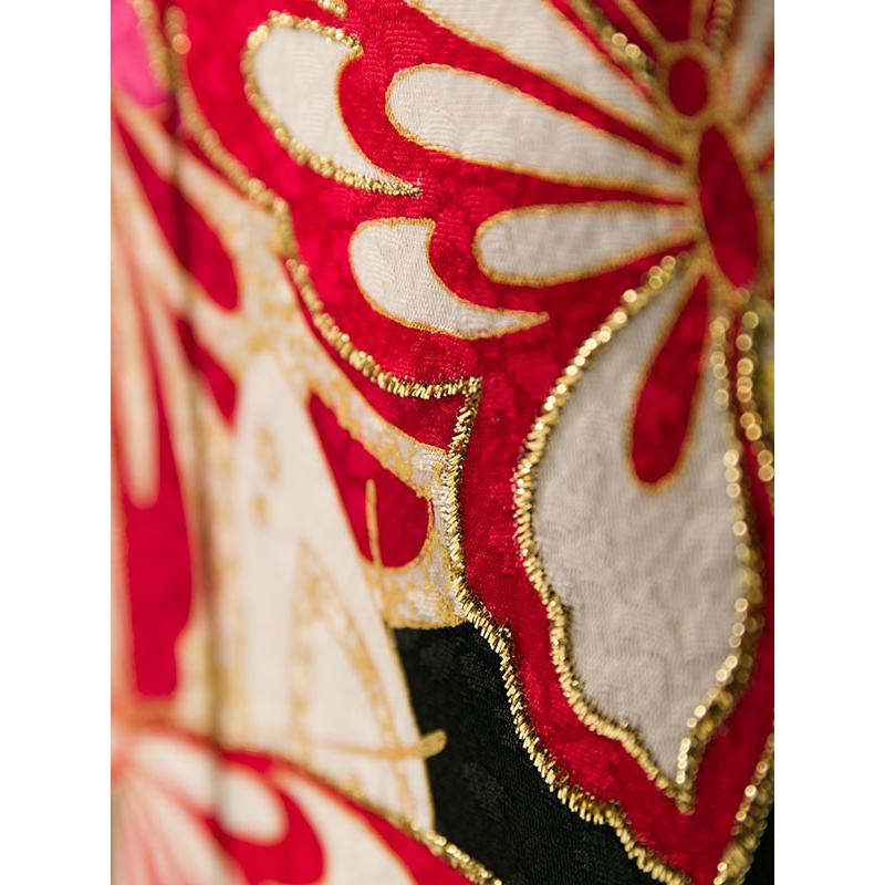 2〜12月】正絹振袖|着物レンタル|寛斎|153〜165cm|振袖フルセット(黒系