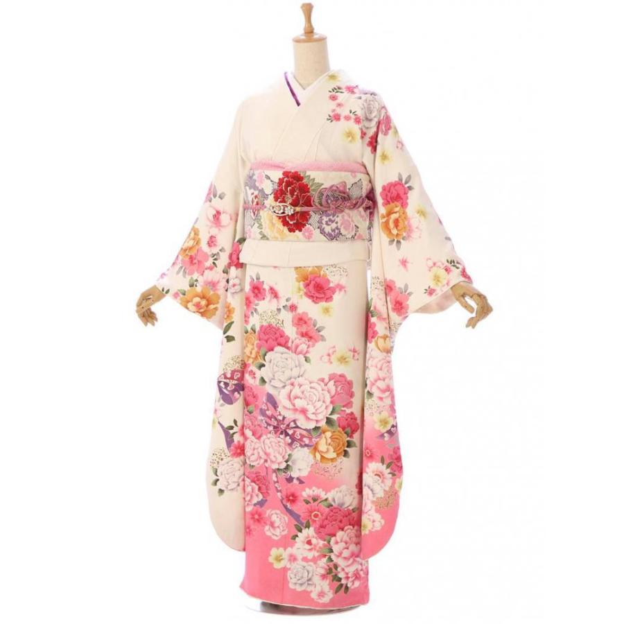 洗える着物 夏着物 小紋 笹蔓小花唐草 洗える単衣・夏の着物｜