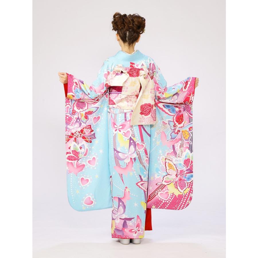 振袖レンタル 1月 7ｓ722 水色地 結婚式 成人式 結納 卒業式 レンタル着物 振袖 貸衣装 フルセット 小物一式つき 振り袖 往復送料無料 新品足袋プレゼント Hac7s722ss E きものレンタル Yahoo 店 通販 Yahoo ショッピング