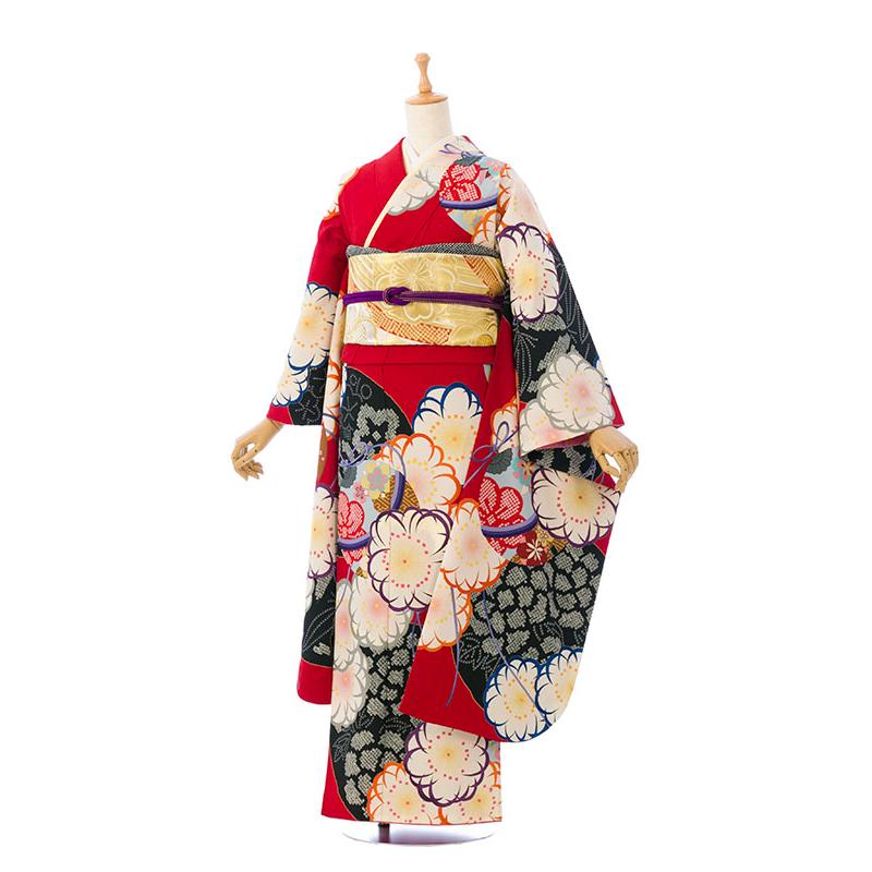 2〜12月】アンティークレトロ振袖|着物レンタル|芸艸堂|153〜165cm