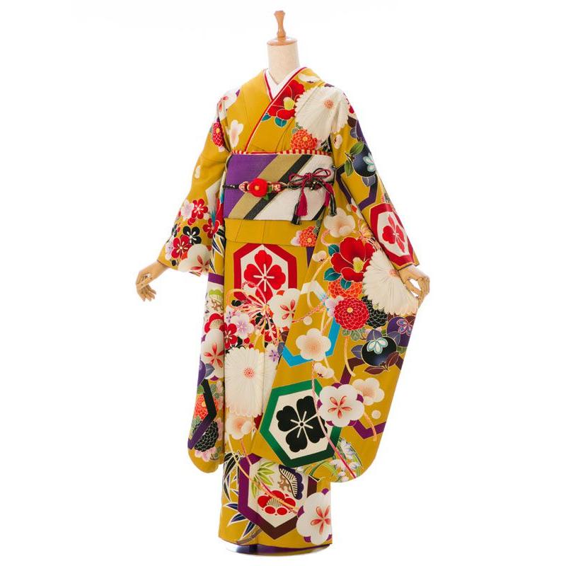 2〜12月】玉城ティナ 振袖|着物レンタル|九重|153〜163cm|振袖フル