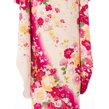 2〜12月】正絹振袖|158〜168cm|振袖フルセット(白系)|大きいサイズ