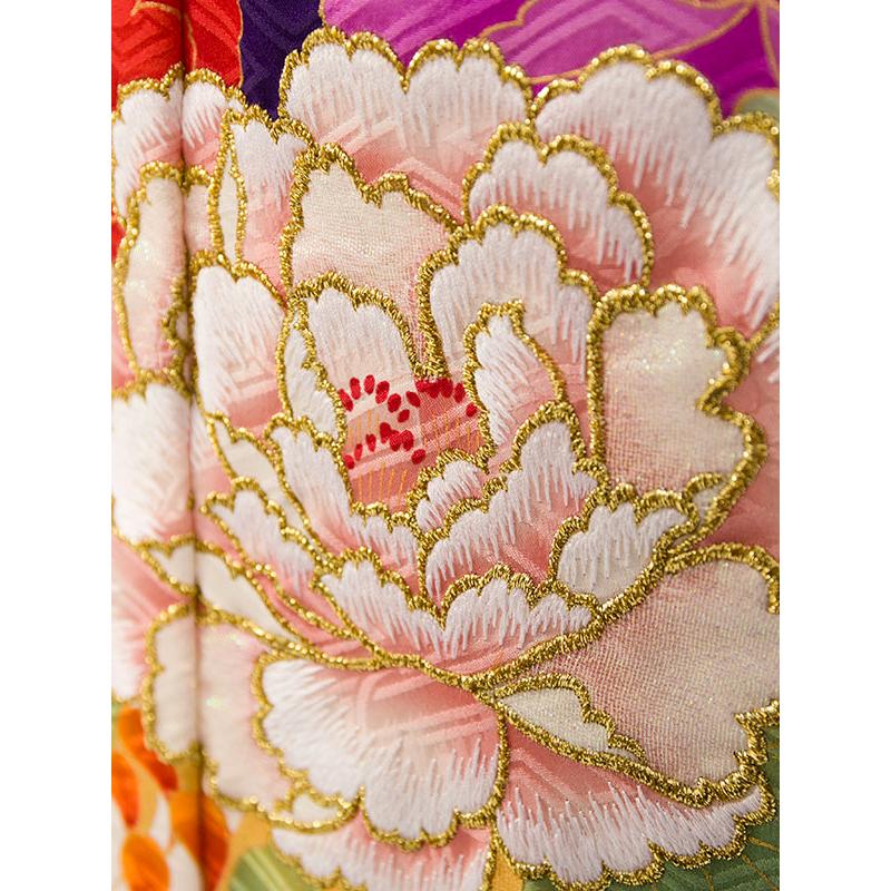 2〜12月】正絹振袖|着物レンタル|155〜165cm|振袖フルセット(紫系
