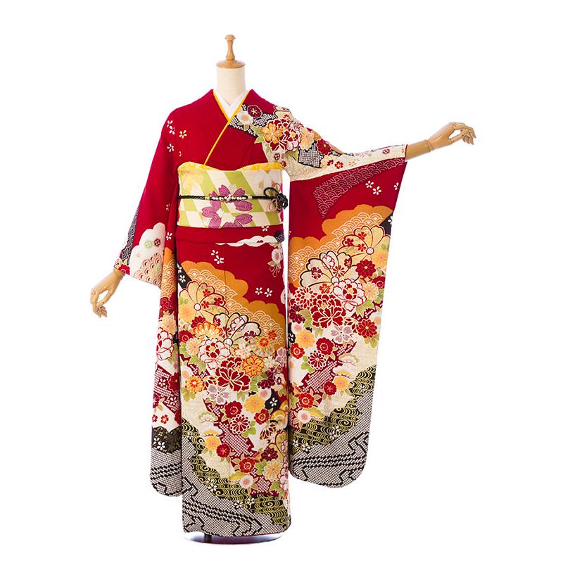 145~159センチぐらいの方が適応サイズ】振袖フルセット 【公式通販】