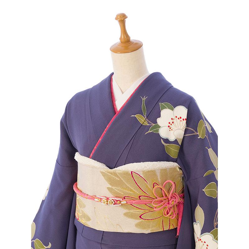 2〜12月】正絹振袖|着物レンタル|155〜165cm|振袖フルセット(紫系