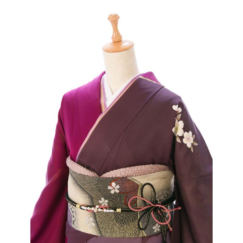 ™️ トールサイズ　振袖4点セット‼️ お振袖セット　NO24 2〜12月】正絹振袖|160〜165cm|振袖フルセット(パープル系)|大きい