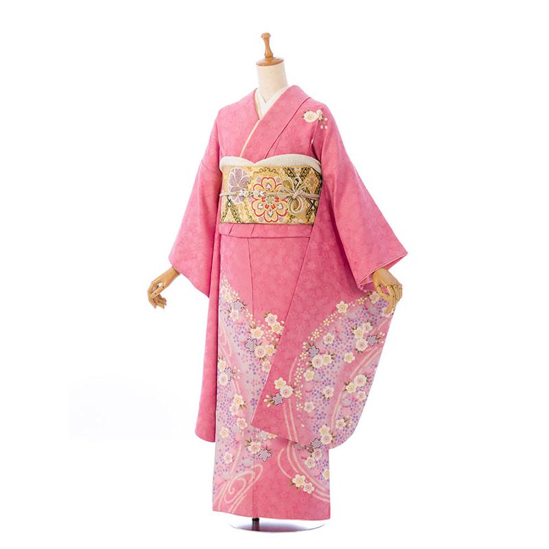 2〜12月】正絹振袖|着物レンタル|十三参|148〜160cm|振袖フルセット 
