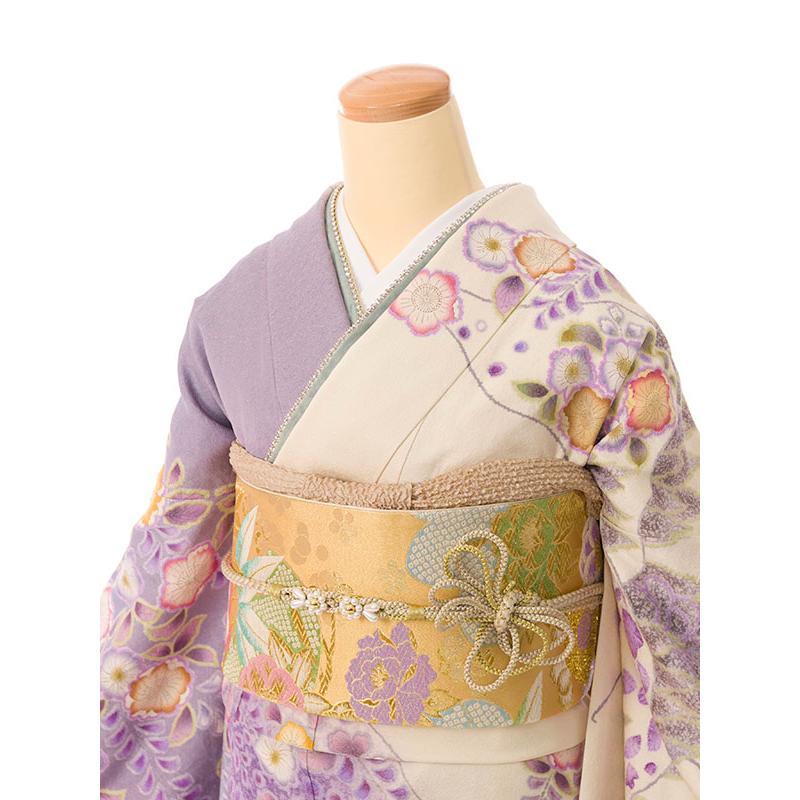2〜12月】正絹振袖|着物レンタル|裄長|158〜168cm|振袖フルセット(白系