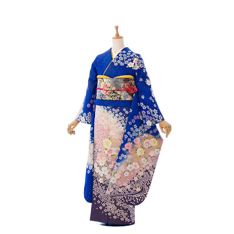 2〜12月】正絹振袖|着物レンタル|裄長|155〜168cm|振袖フルセット