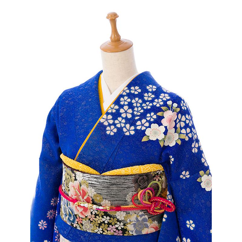 2〜12月】正絹振袖|着物レンタル|裄長|155〜168cm|振袖フルセット