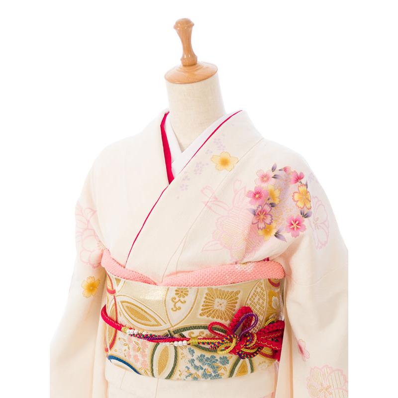 2〜12月】正絹振袖|着物レンタル|153〜163cm|振袖フルセット(白系