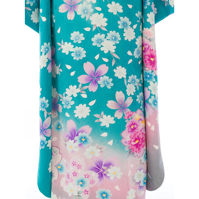 2〜12月】正絹振袖|着物レンタル|裄長|155〜168cm|振袖フルセット