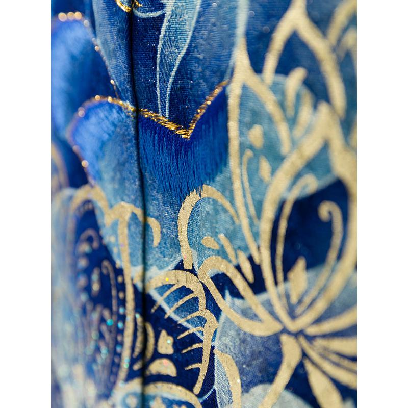 2〜12月】正絹振袖|着物レンタル|155〜168cm|振袖フルセット(ブルー系