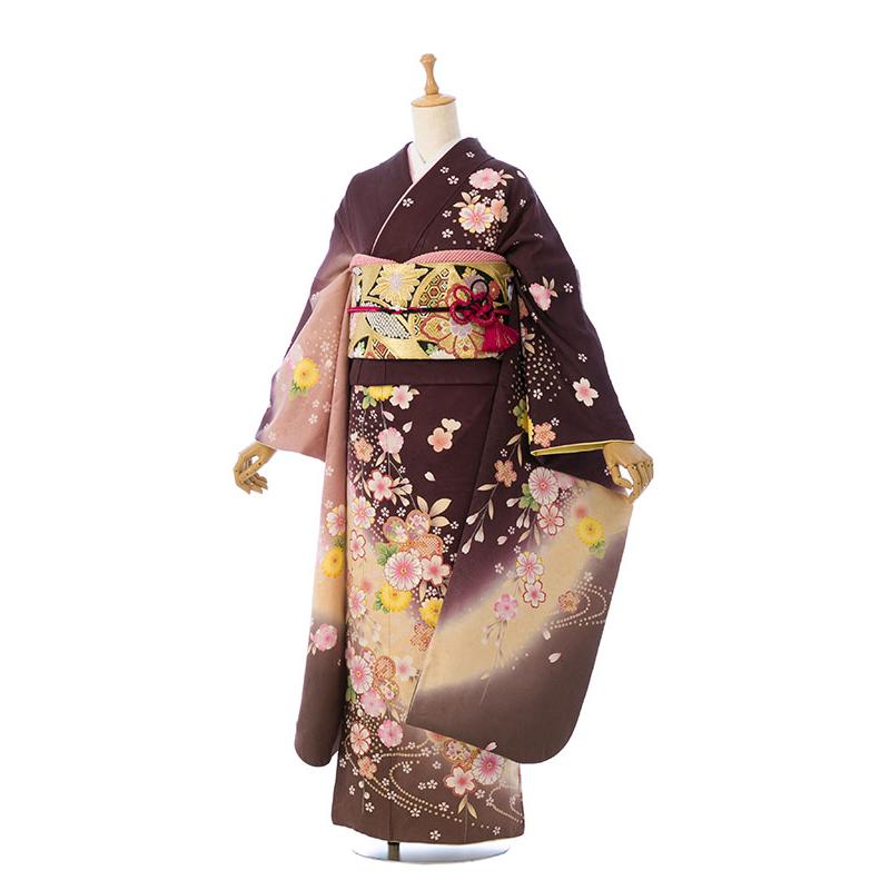 2〜12月】正絹振袖|着物レンタル|155〜165cm|17〜21号|振袖フルセット
