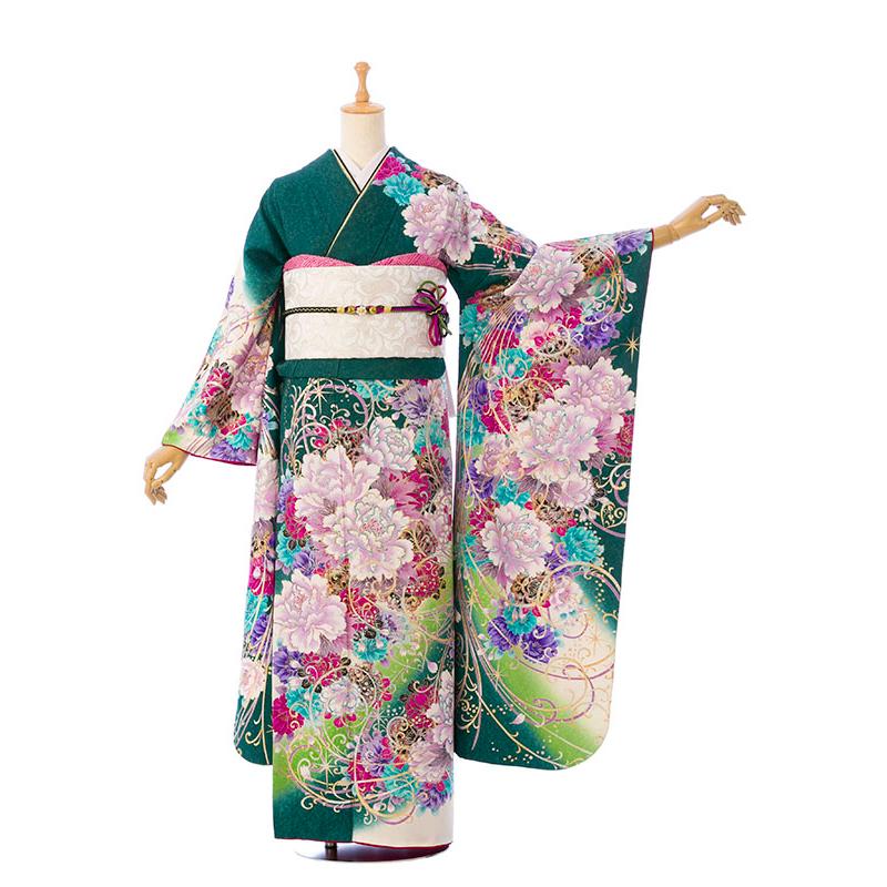 2〜12月】正絹振袖|着物レンタル|160〜170cm|17〜21号|振袖フル 2〜12月】正絹振袖|着物レンタル|160〜170cm|17〜21号|振袖フル